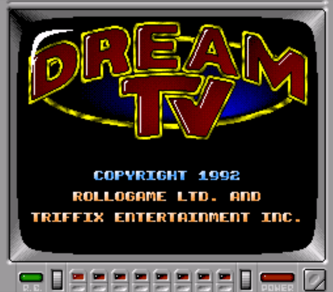 Dream TV Title Screen